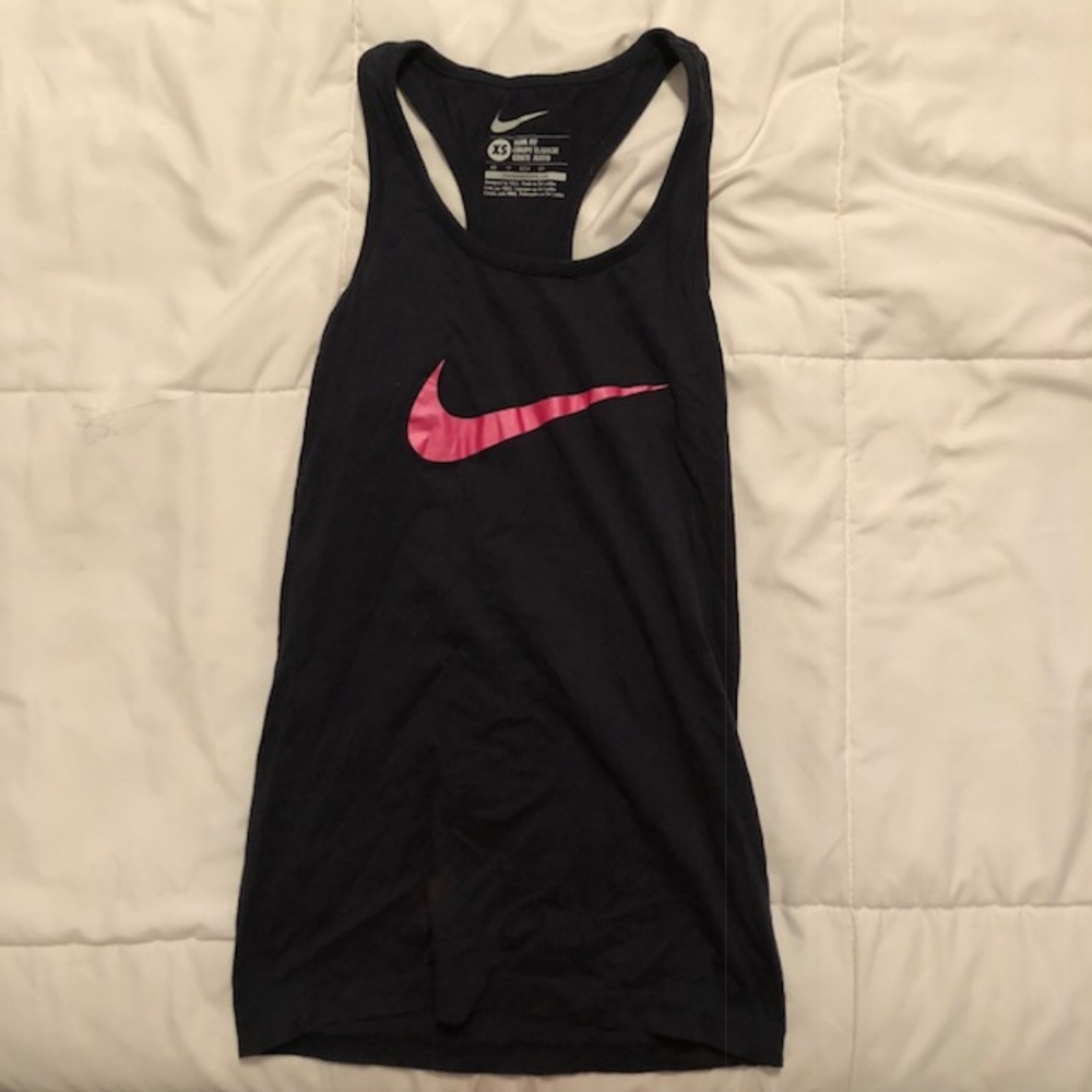 Black Nike Racerback Tank Top